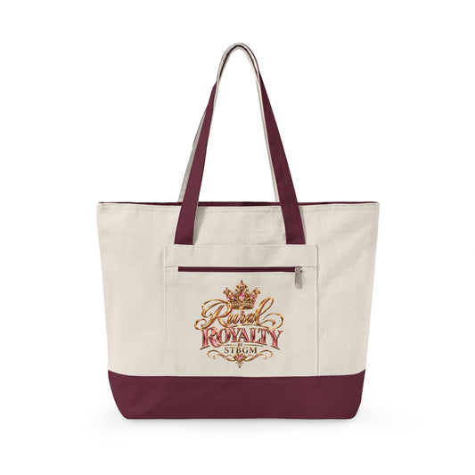 Rural Royalty by STBGM | Signature Zippered Canvas Tote Bag